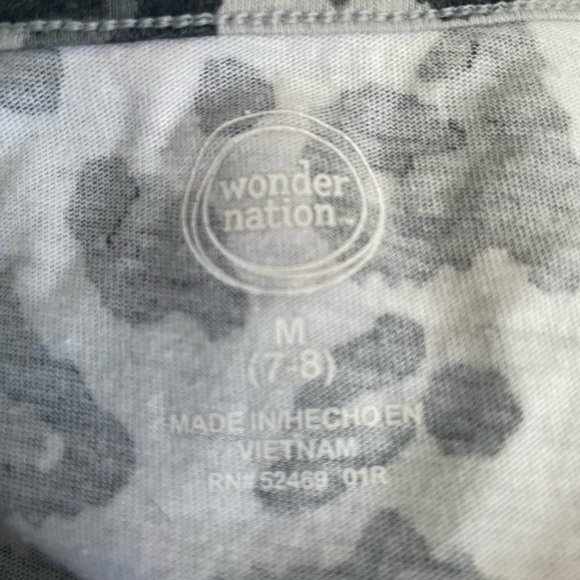 Wonder Nation girl cheetah print dress size 7/8 - Picture 3 of 4